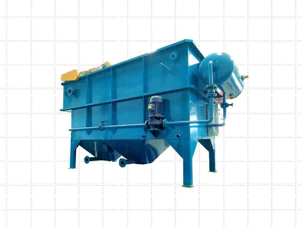 600噸廢水處理采用怎么樣的氣浮機(jī)？-樂(lè)中環(huán)保